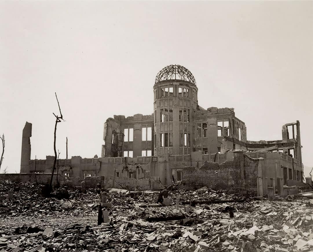 A-bomb Dome, 1945